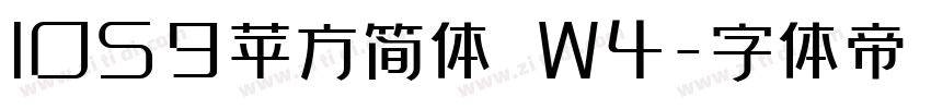 IOS9苹方简体 W4字体转换